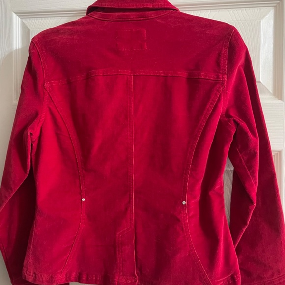 Red Corduroy Jacket - Picture 2 of 5